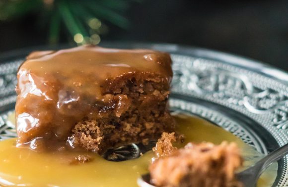 Sticky Tahini Toffee Pudding